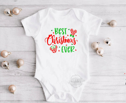 First Christmas Bodysuit | Personalised 1st Christmas Onesie | Christmas Baby Bodysuit | First Christmas Baby Gift | Christmas Tshirt